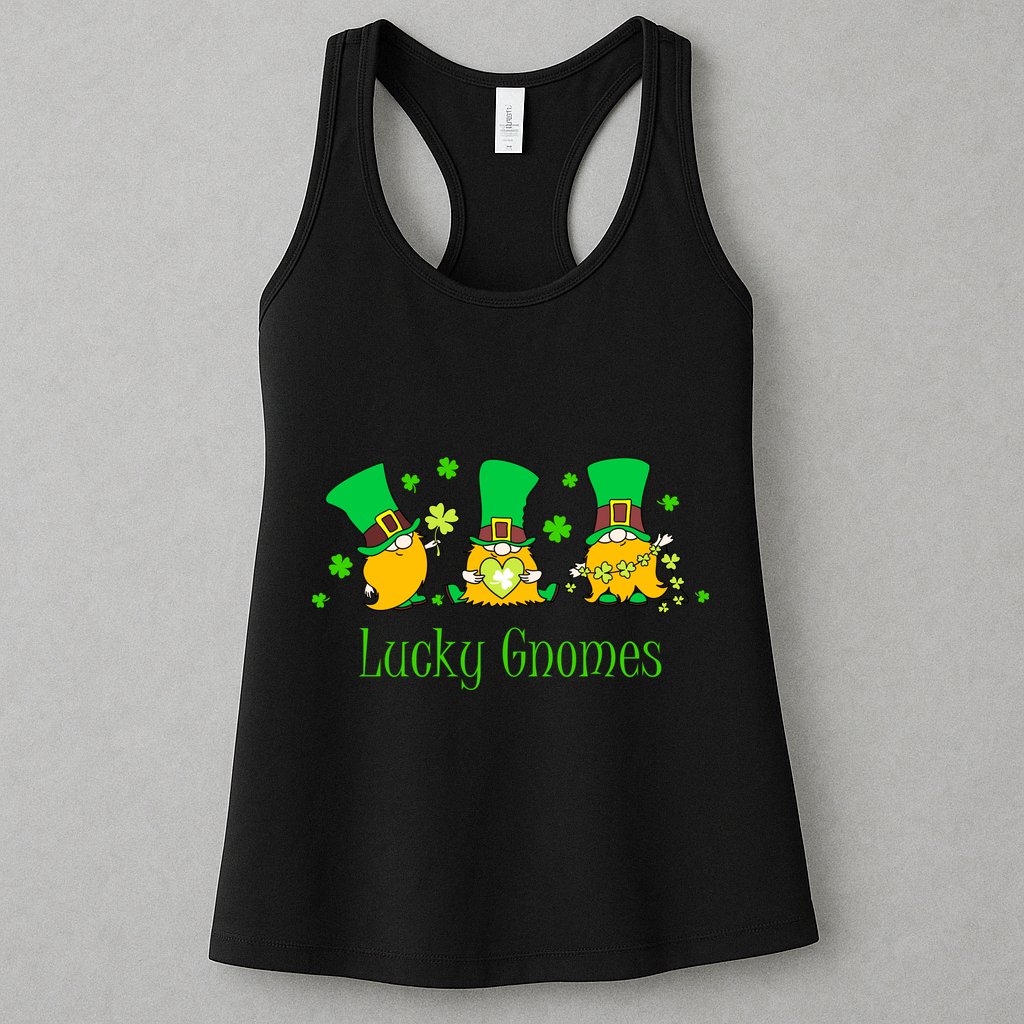 Lucky Gnomes Womens Tank Top