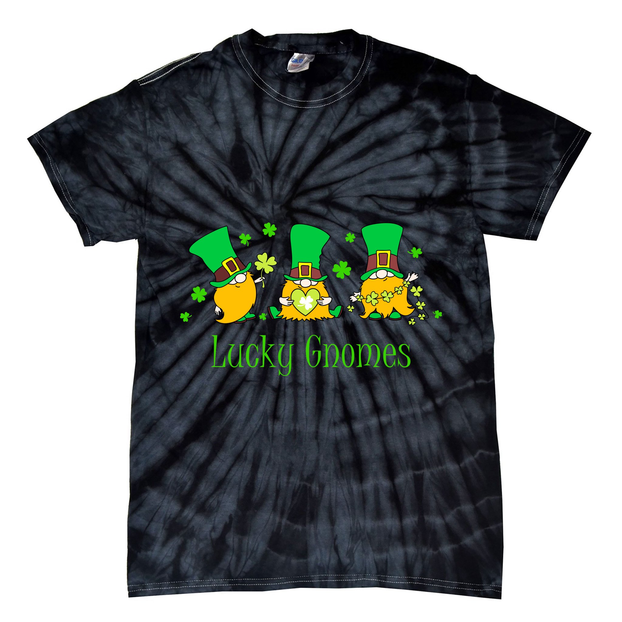 Lucky Gnomes Tie-Dye T-Shirt