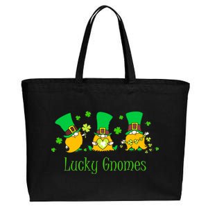 Lucky Gnomes Cotton Canvas Jumbo Tote