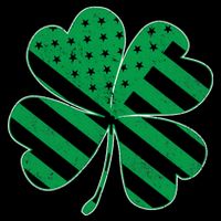 Lucky Irish American Clover Flag Sweatshirt