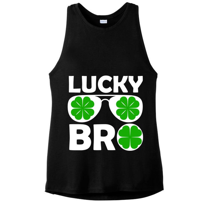 Lucky Irish Bro Ladies PosiCharge Tri-Blend Wicking Tank