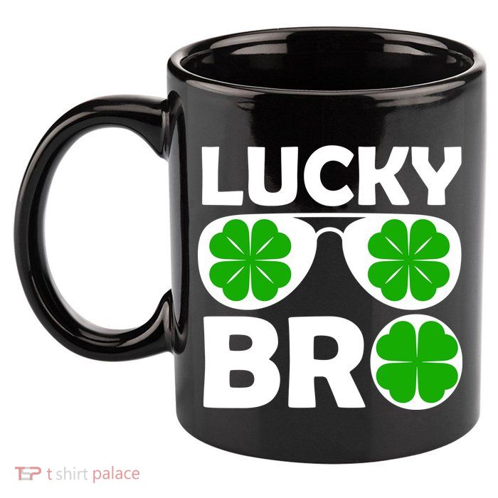 Lucky Irish Bro 11oz C Handle Ceramic Mug