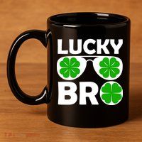Lucky Irish Bro 11oz C Handle Ceramic Mug
