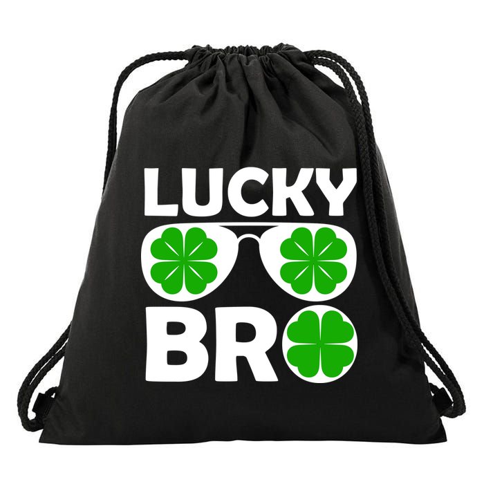 Lucky Irish Bro Drawstring Bag