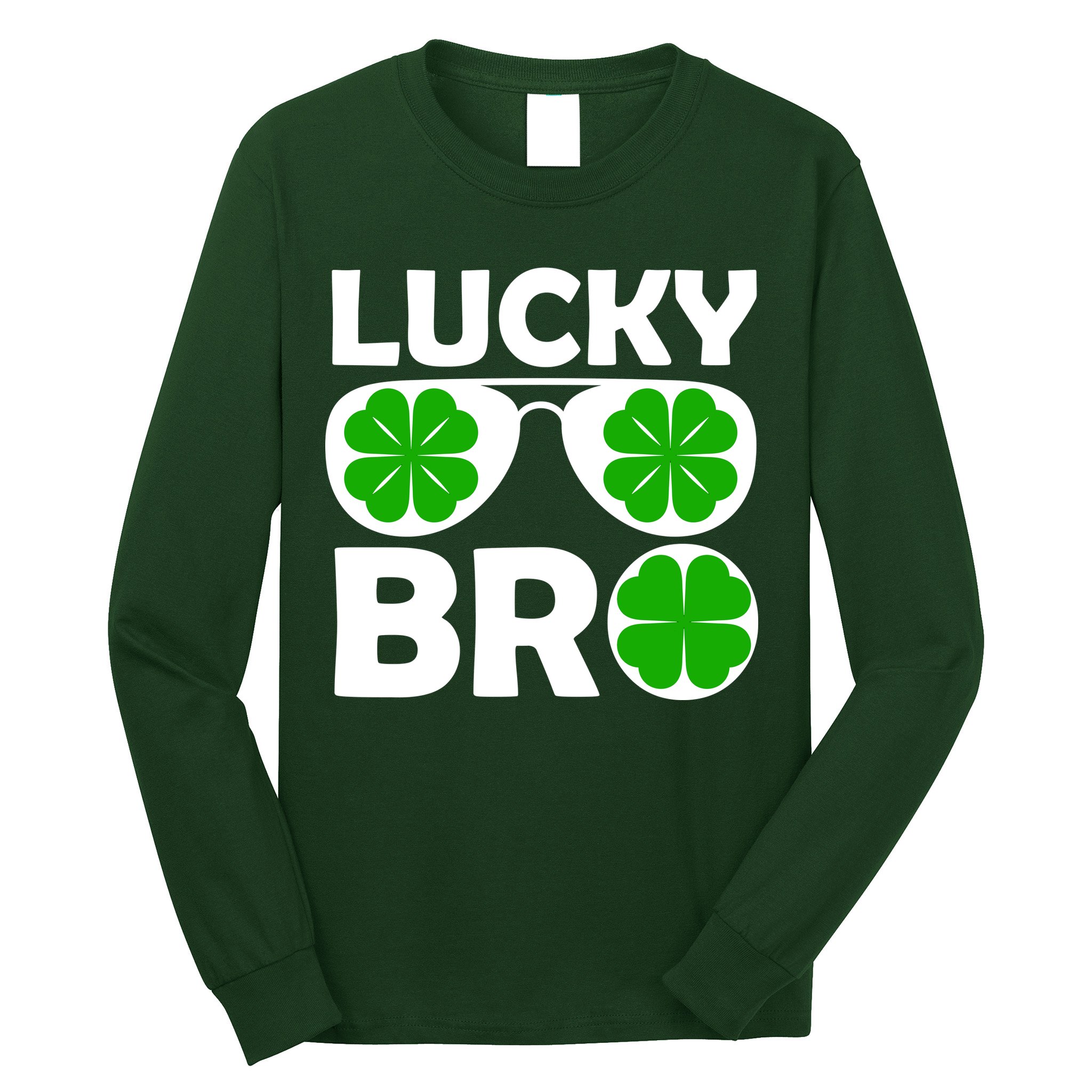 Lucky Irish Bro Long Sleeve Shirt