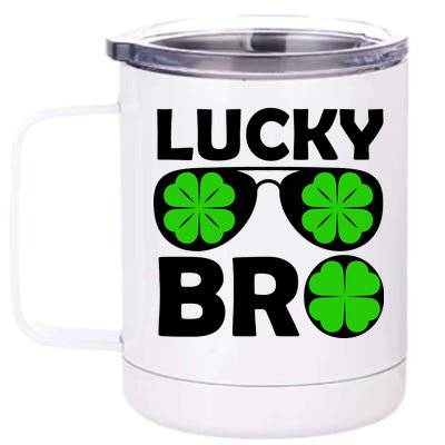 Lucky Irish Bro 12 oz Stainless Steel Tumbler Cup