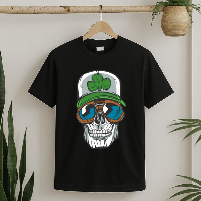 Lucky Irish Skull T-Shirt