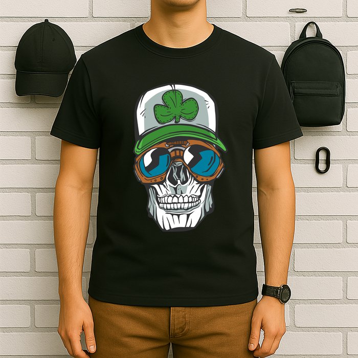 Lucky Irish Skull T-Shirt