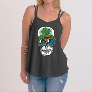 Lucky Irish Skull Women's Strappy Tank