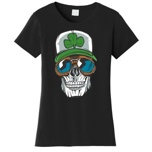 Lucky Irish Skull Women's T-Shirt