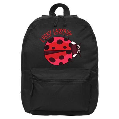 Lucky Ladybug 16 in Basic Backpack