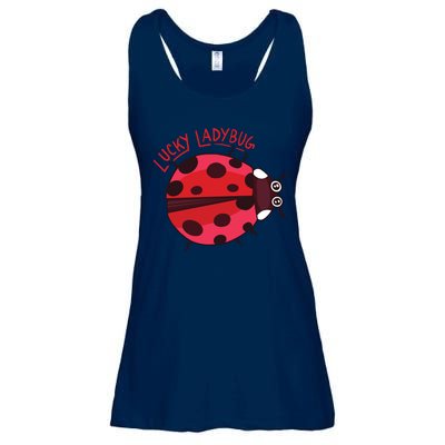 Lucky Ladybug Ladies Essential Flowy Tank