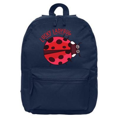 Lucky Ladybug 16 in Basic Backpack