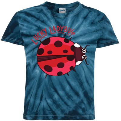 Lucky Ladybug Kids Tie-Dye T-Shirt