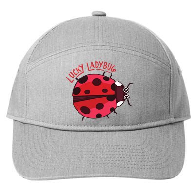 Lucky Ladybug 7-Panel Snapback Hat