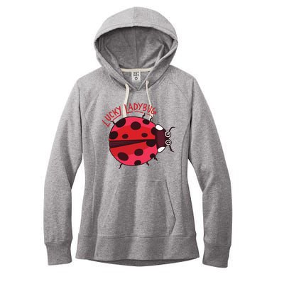 Lucky Ladybug Women's Fleece Hoodie