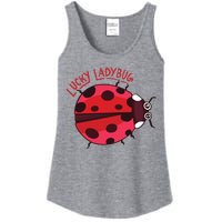 Lucky Ladybug Ladies Essential Tank