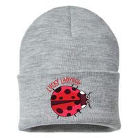 Lucky Ladybug Sustainable Knit Beanie