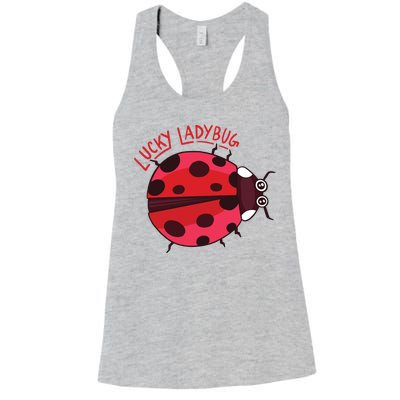 Lucky Ladybug Women's Racerback Tank