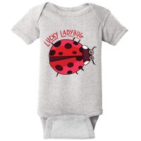 Lucky Ladybug Baby Bodysuit