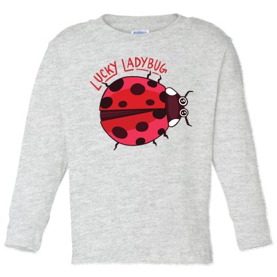 Lucky Ladybug Toddler Long Sleeve Shirt