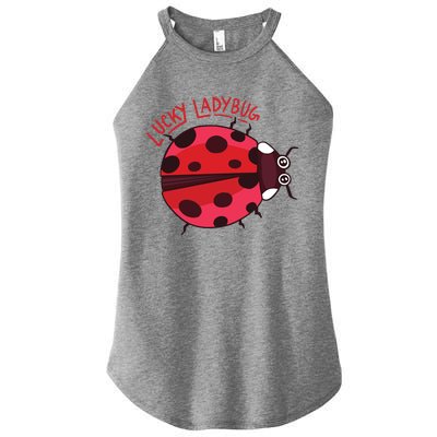 Lucky Ladybug Women's Perfect Tri Rocker Tank