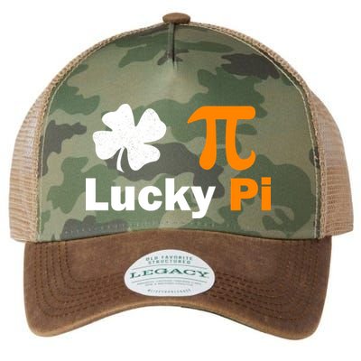 Lucky Pi St. Patrick's Day Clover Legacy Tie Dye Trucker Hat