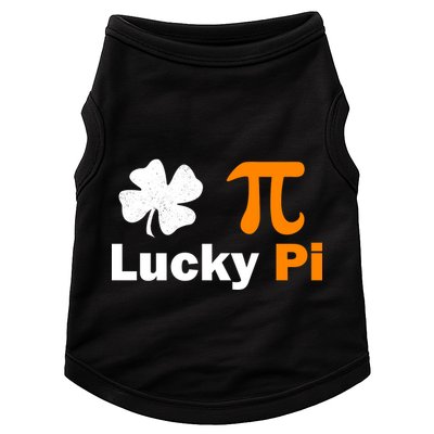 Lucky Pi St. Patrick's Day Clover Doggie Tank