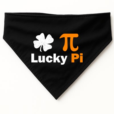 Lucky Pi St. Patrick's Day Clover USA-Made Doggie Bandana