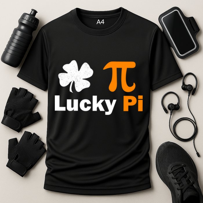 Lucky Pi St. Patrick's Day Clover Performance Shirt