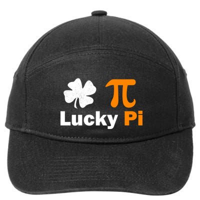 Lucky Pi St. Patrick's Day Clover 7-Panel Snapback Hat