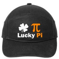 Lucky Pi St. Patrick's Day Clover 7-Panel Snapback Hat