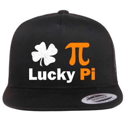 Lucky Pi St. Patrick's Day Clover Flatbill Hat