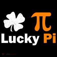 Lucky Pi St. Patrick's Day Clover 16 in Basic Backpack