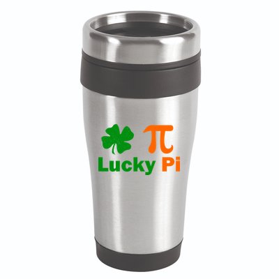 Lucky Pi St. Patrick's Day Clover 16oz Travel Tumbler