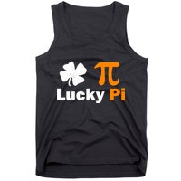 Lucky Pi St. Patrick's Day Clover Tank Top