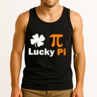 Lucky Pi St. Patrick's Day Clover Tank Top