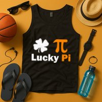 Lucky Pi St. Patrick's Day Clover Tank Top