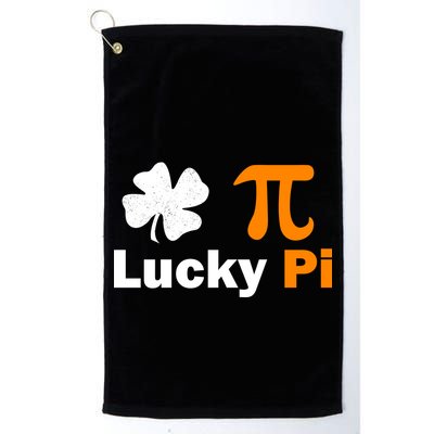 Lucky Pi St. Patrick's Day Clover Golf Towel