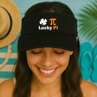 Lucky Pi St. Patrick's Day Clover Visor