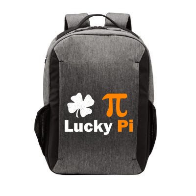 Lucky Pi St. Patrick's Day Clover Vector Backpack