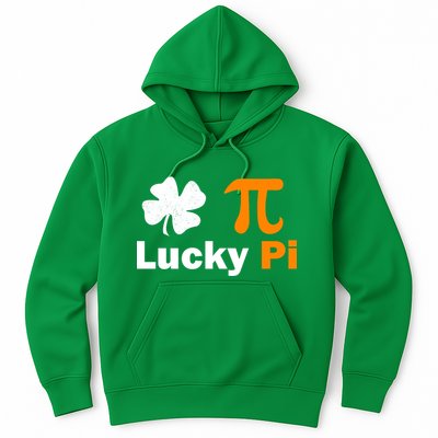 Lucky Pi St. Patrick's Day Clover Hoodie