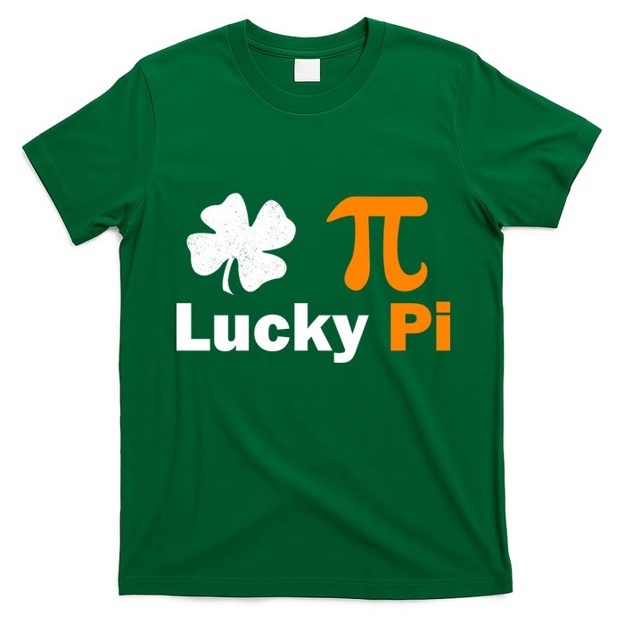 Lucky Pi St. Patrick's Day Clover T-Shirt