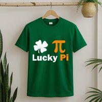 Lucky Pi St. Patrick's Day Clover T-Shirt
