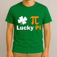 Lucky Pi St. Patrick's Day Clover T-Shirt