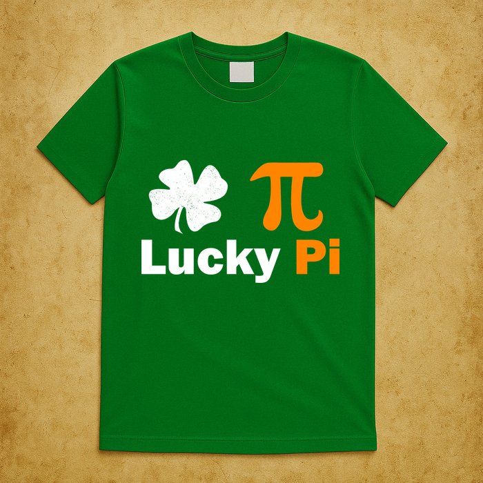 Lucky Pi St. Patrick's Day Clover T-Shirt