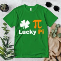 Lucky Pi St. Patrick's Day Clover Premium T-Shirt