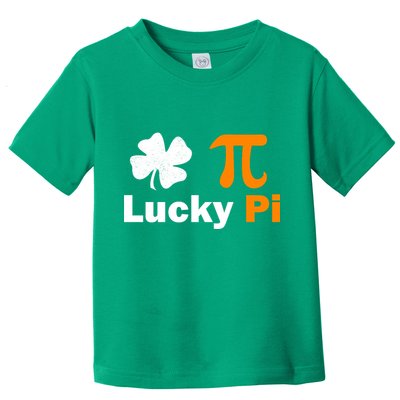 Lucky Pi St. Patrick's Day Clover Toddler T-Shirt