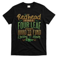 Lucky Redhead Four Leaf Clover T-Shirt