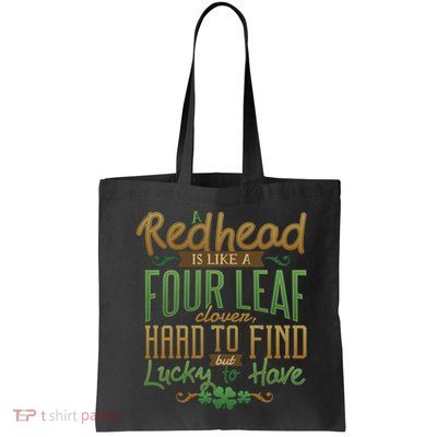 Lucky Redhead Four Leaf Clover Bag